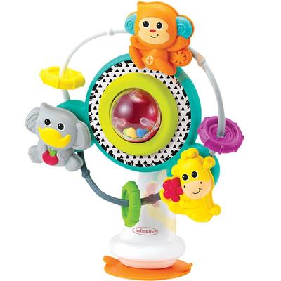 infantino喂饭逗娃触感吸盘玩具