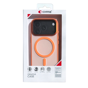 comma珂玛适用于苹果17ProMax肤感磁吸手机壳ihone17Pro焕彩防摔旋转支架全包17Air壳17磨砂防指纹抗污保护壳