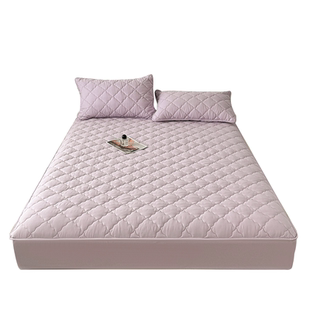 全棉加厚夹棉床笠罩纯棉床垫套床罩2025新款四季通用席梦思床套罩