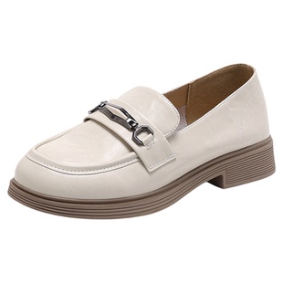 星期六厚底乐福鞋子女鞋2026新款春夏季英伦风通勤增高百搭小皮鞋