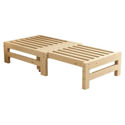 抽拉沙发床宣然木业实木伸缩环保