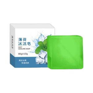 90g薄荷精油皂消暑去油留香