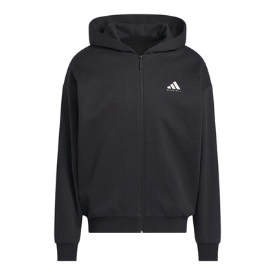 Adidas/阿迪达斯正品2025秋季款男女连帽篮球运动外套KB3064