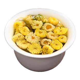 中闽峰州菊花茶胎菊精选白菊花凉茶可搭金银花茶泡水喝散装共500g