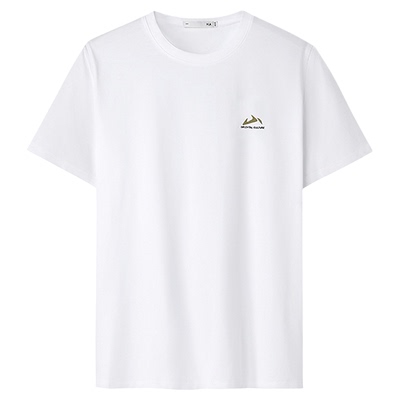 海澜之家绣花时尚凉感短袖T恤