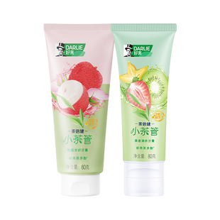DARLIE好来原黑人小茶管牙膏清新口气家庭成人官方正品