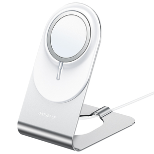 派凡适用iPhone苹果Magsafe支架金属手机磁吸无线充电器底座固定magesafe桌面架子散热配件新款macsafe铝合金