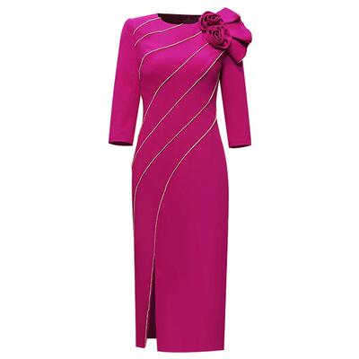 创意狐2025新款回门服气质连衣裙