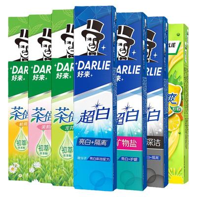 DARLIE好来黑人牙膏含氟官方正品