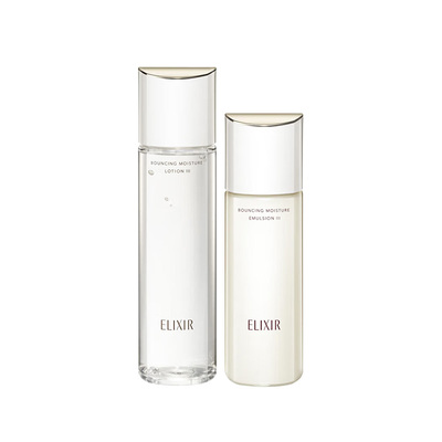 【自营】Elixir/怡丽丝尔优悦活颜弹润保湿水乳套装补水保湿