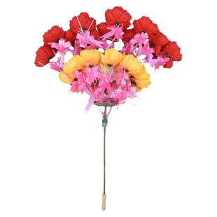 舞蹈道具俏花伞道具舞台演出手拿伞秧歌欢天喜地可旋花伞蒲伞