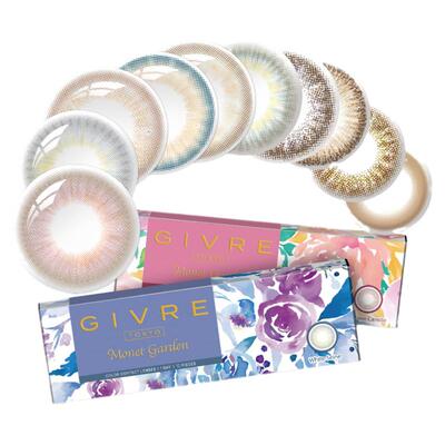 【香菇来了】绮芙莉givre美瞳隐形眼镜日抛10片大小直径自然cos