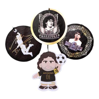 马拉多纳官方卡通车载香片挂件
