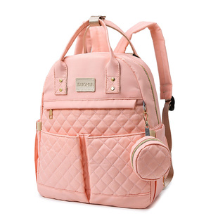 妈咪包新款时尚多功能母婴包外出大容量防水手提妈妈包女款双肩包