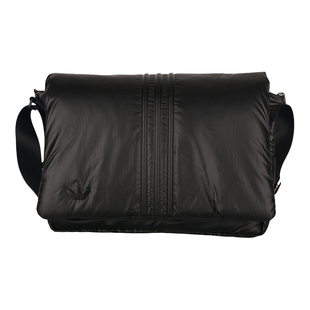 adidas阿迪达斯三叶草邮差包翻盖单肩包26春男女时尚斜挎包KW1274