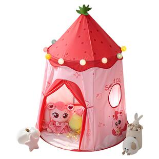 儿童帐篷室内印第安家用宝宝睡觉公主小房子女孩玩具蒙古包游戏屋