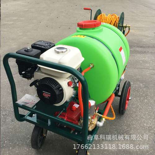 160L汽油柴油打药机 环卫工地道路绿化喷雾机 手推式高压喷洒机