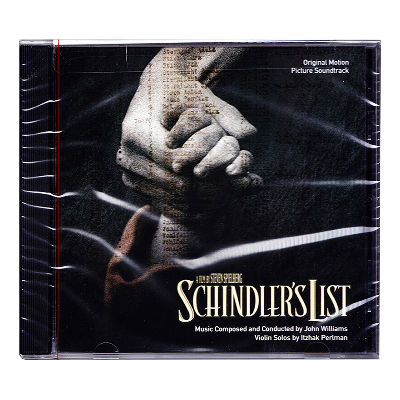 原装进口 Schindler's List辛德勒的名单电影原声音乐带OST CD