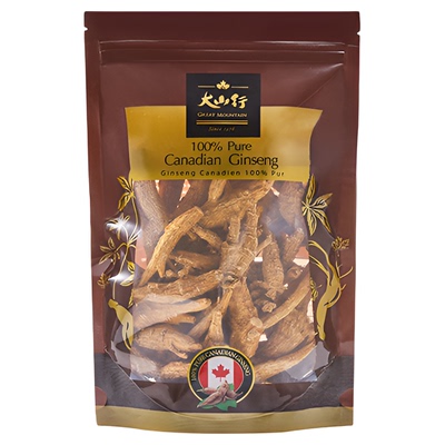 【年货节精选】大山行西洋参大泡参爪参220g加拿大进口花旗参