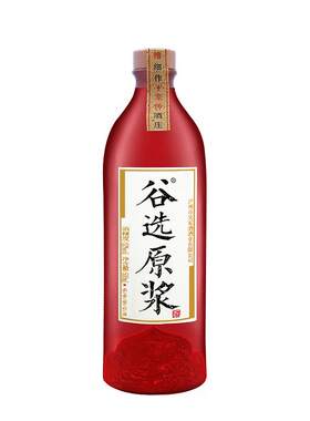 谷选原浆酒52度500ml浓香型白酒0