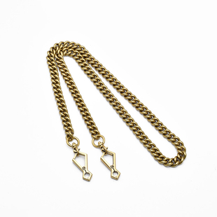 适用古驰包包古铜链条配件双G包带斜挎腋下改造单肩带包链单买