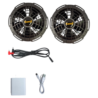 SENSI19V带风扇衣服空调服风扇衣