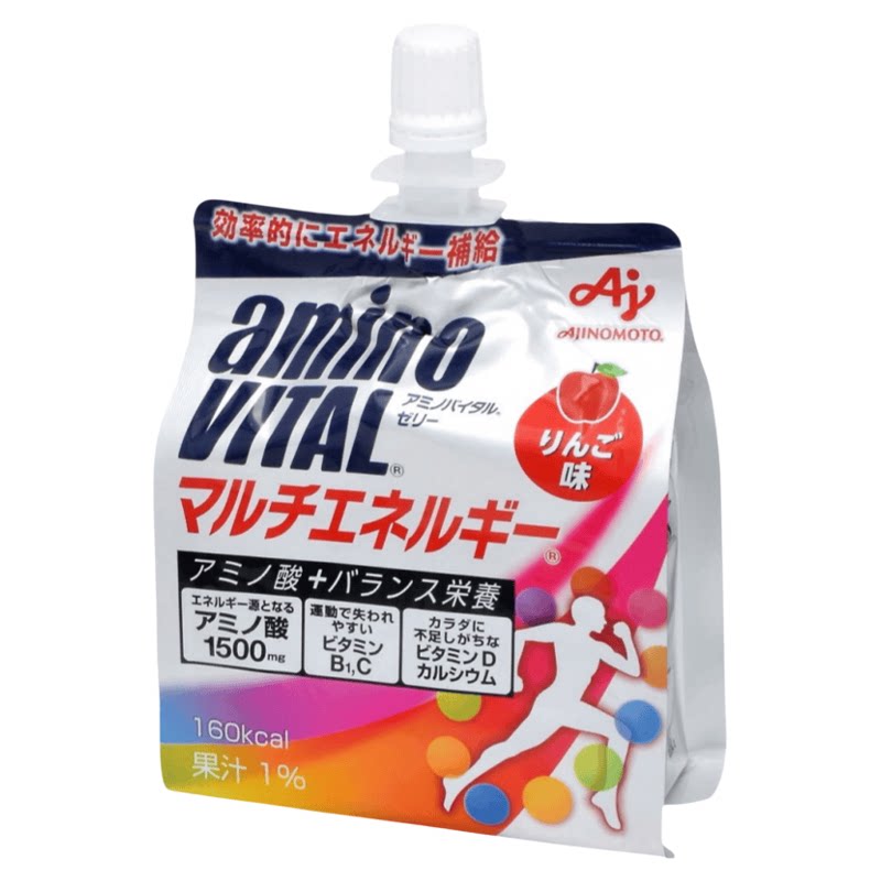 三盒直邮日本amino vital 氨基酸维生素能量凝胶运动营养6袋/盒