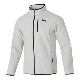 UA安德玛外套男装 2025新款冬季运动服户外训练加绒保暖夹克上衣