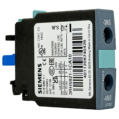 西门子3RH5921接触器辅助触头1CA10-1CA01/1DA11/1EA/1FA22 1921