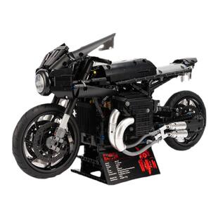 K盒子10518蝙蝠摩托车模型机械组积木拼装玩具男孩六一儿童节礼物