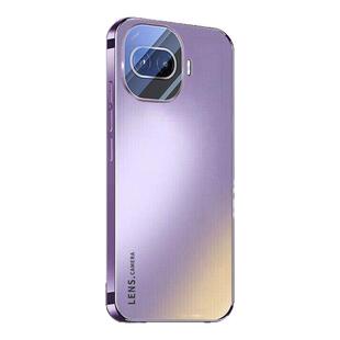 欧福龙适用于iQOOz11Turbo手机壳iQOO保护套z11Turbo新款电镀磨砂镜头一体式镜头膜不沾指纹防摔后壳高级感壳