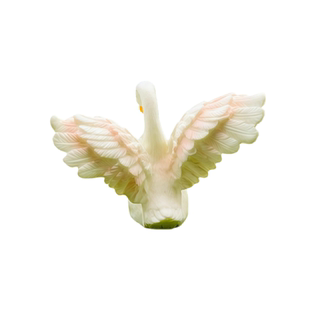 苔藓微景观七彩白天鹅萌粒盆景花盆DIY造景装饰品配件桌面小摆件