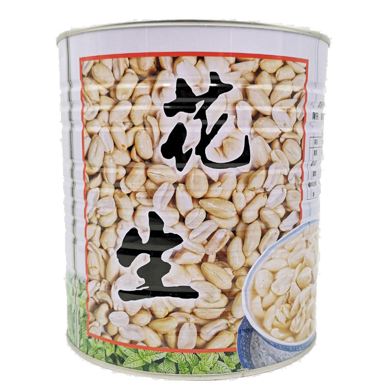 【整箱190元】名忠花生罐头900g