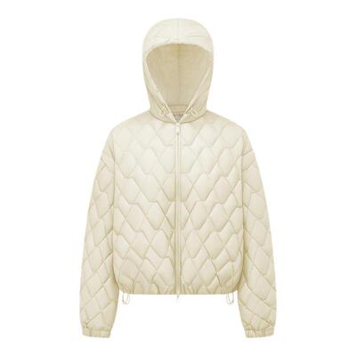 波司登女短款时尚轻薄连帽羽绒服
