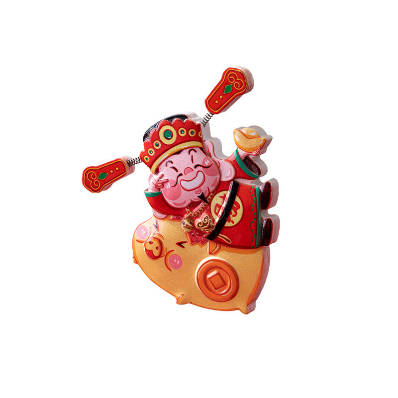 冰箱贴卡通礼品财神爷