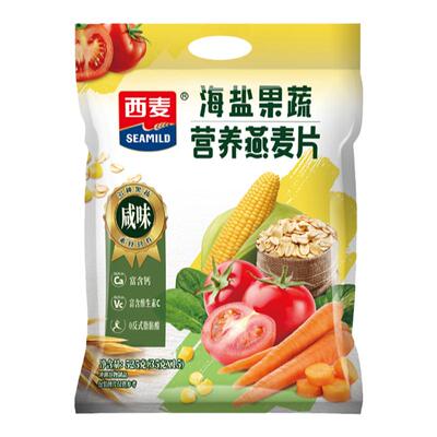 西麦海盐果蔬燕麦片即时