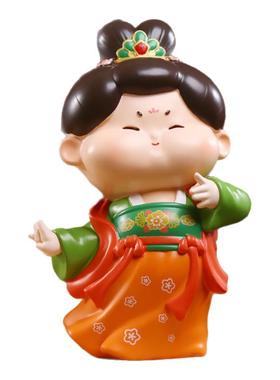 唐侍女唐侍女中式古典风桌面摆件