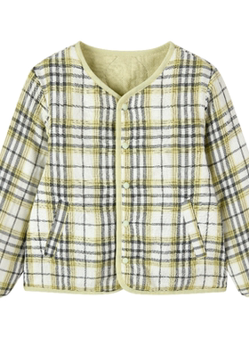 【校服神器】全棉时代儿童外套男童女童宝宝纯棉外套保暖棉服冬季