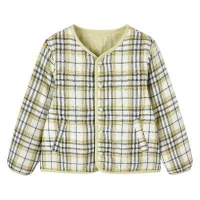 【校服神器】全棉时代儿童外套男童女童宝宝纯棉外套保暖棉服冬季