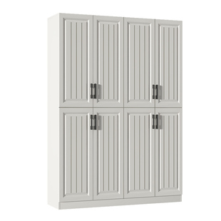 阳台收纳置物柜专用储物柜防晒飘窗柜靠墙大容量落地杂物柜子定制