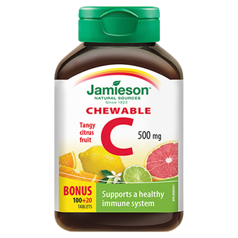 jamieson添加剂维生素c咀嚼片