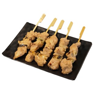 漫尼奇炭火香葱串日式户外烧烤串微波食材碳烤鸡肉串腌制270g10只