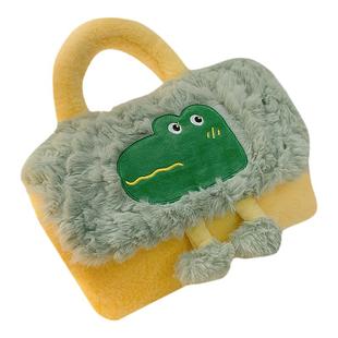 电热水袋保护套单卖暖手宝暖宝宝布套子外罩电暖宝暖水袋毛绒外套