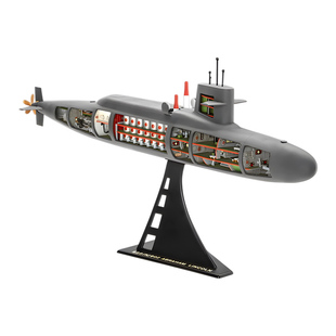 恒辉 revell 利华 05185 1/253 亚伯拉罕·林肯号核潜艇 附内构