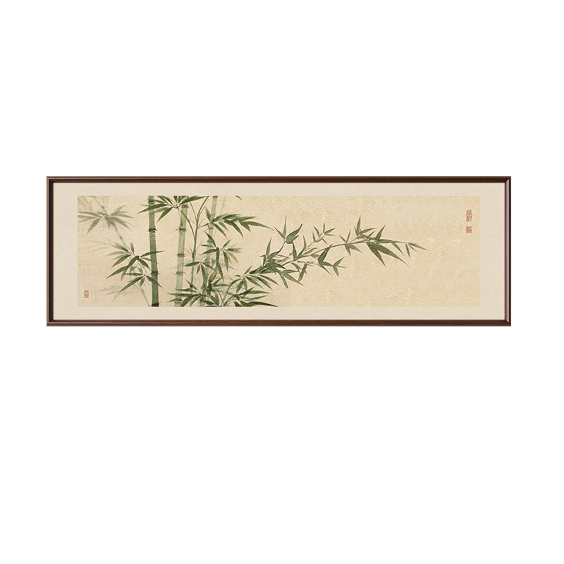 【宋代美学】节节高升实木框挂画