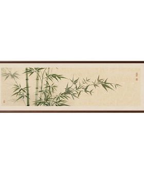 【宋代美学】节节高升实木框挂画