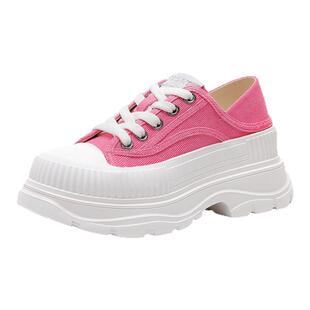 St&Sat/星期六春秋松糕厚底小白鞋系带运动休闲鞋女SSC11120MB