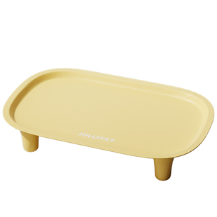 宠物餐垫猫咪保护颈椎防滑防水防漏食喂食器狗食盆垫子猫碗增高架