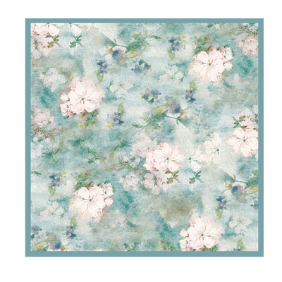 上海故事真丝小方巾女