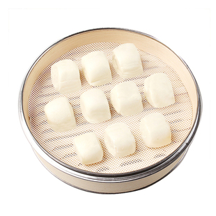 50厘米圆形硅胶蒸笼垫加厚 食品级蒸笼布蒸笼垫 蒸大馍小笼包屉布